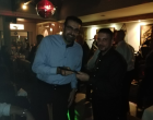 O τυχερός που βρήκε το φλουρί. Στέλιος Γεγάκης, εργαστηριούχος. 